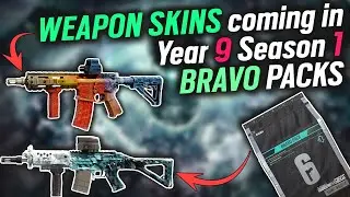 WEAPON SKINS Coming In BRAVO PACK COLLECTION of Year 9 Season 1 - Rainbow Six Siege