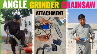 Amazing gadget for angle grinder | attachment | unboxing | fitting and cutting