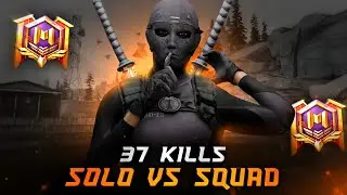 37 KILLS INTENSE SOLO VS SQUAD Full GAMEPLAY CODM
