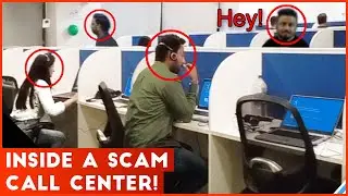 We Went INSIDE Of A Scam Call Center And Physically Hacked Them!