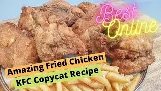 Amazing Fried Chicken - ΚFC Recipe - As Close as you will find. How To Make Recipe