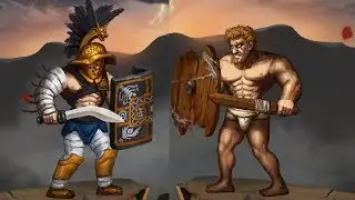 Игра Битва гладиаторов Story of a Gladiator прохождение #1