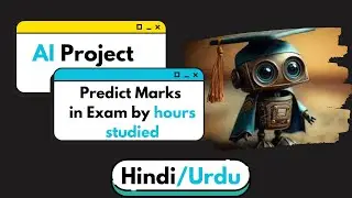 Predict Marks in Exam by hours studied AI Project | AI Project Linear Regression