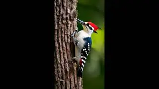 Nature's Drummer: Woodpecker Sound Effect (No Copyright, Free to Use)
