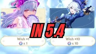 NEW! LEAKED 5.4+ BANNERS! FURINA AND WRIOTHESLEY RETURNING IN NEXT VERSION!