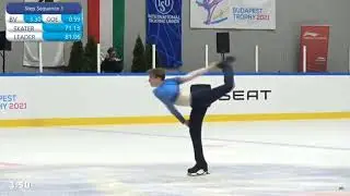 Ivan Shmuratko (UKR) Free Skate 2021 Budapest Trophy