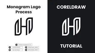 Monogram Logo Design ll Logo Design Process
