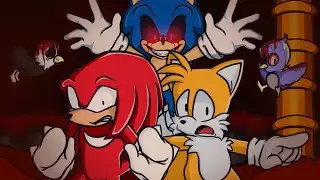 Sonic.EXE: The Destiny - Tails and Knuckles DUO [Dead Island ENDING] #6