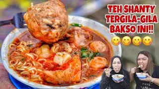 BAKSO URAT TERENAK DI KOTA BOGOR! TEH SHANTY SAMPE MEREM MELEK SAKING NIKMATNTA!