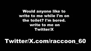 I'm bored, write to me on Twitter/X