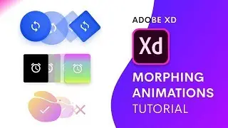 Morphing Icon Animations in Adobe Xd | Auto Animate | Design Weekly