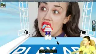 ДЫРА В СТЕНЕ В ИГРЕ ROBLOX Скоростная Стена Приключения героя Hole In The Wall
