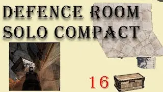 Rust Solo-Compact Base Design with a Defence Room I Rust Base Design Tutorial I Building 3.