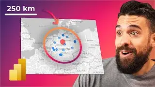 A Game-Changer for Map Visuals in Power BI | Distance Filtering