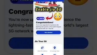Jio 5G not working problem fix #youtubeshorts #shorts #jio5g