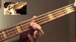 Beginning slap bass lesson DVD excerpt 