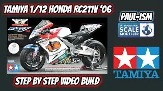 Part 4 - Tamiya 1/12 Honda Rc211v '06 Step by step Build
