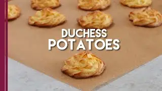Potato Swirls | How to make Duchess Potatoes