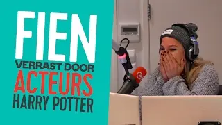 Fien verrast door Harry Potter-acteurs // Mattie & Wietze