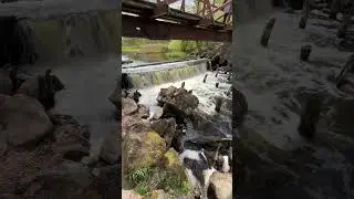Водопад в д.Маньковичи, Поставский район 