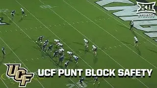 UCF Blocks Punt For A Safety