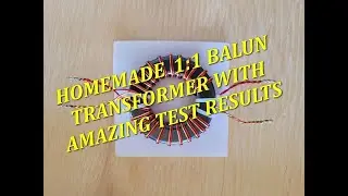 1:1 Balun With Test Results