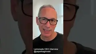 Lemonade will go Global (LMND CEO)