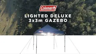Coleman Deluxe Lighted 3 x 3m Shelter