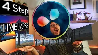Rendering a TIMELAPSE in DaVinci Resolve - 4 SIMPLE STEPS (2020)
