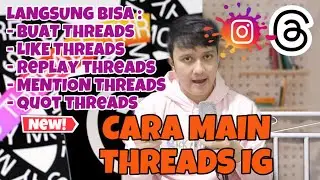 THIS IS HOW TO PLAY INSTAGRAM THREADS FOR BEGINNERS | COMPLETE TUTORIAL LEARNING THREADS IMMEDIATELY