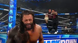 Roman Reigns Acknowledge The Usos & Leaves Bloodline WWE SmackDown 2023 Highlights