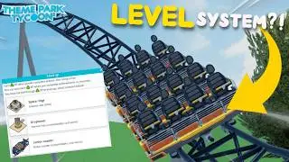 Leveling System, New Trees, AND MORE?! | Theme Park Tycoon 2 v520 Update!