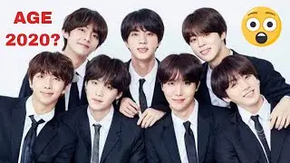 BTS BIRTHDAYS AND AGES 2020