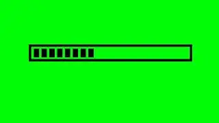 Loading Process || Green screen || no copyright.