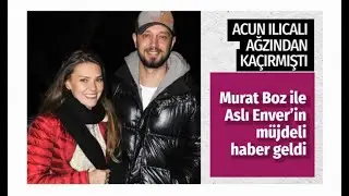 Acun ağzından kaçırmıştı! Murat Boz ile Aslı Enver'in düğün tarihi belli oldu