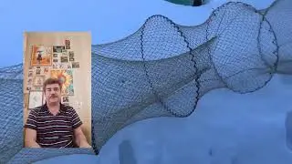 Поймать много РЫБЫ, очень просто - Рыболовная мережа которая ловит всю рыбу вокруг ВАС.