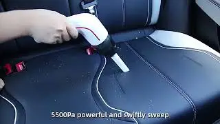 USAMS ZB253 65W High Power Car Home Wireless Vacuum Cleaner Rechargeable Handheld Vehicle Cleaning