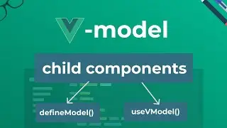 Vue v-model in child components and defineModel