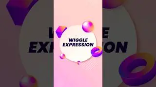 Use Wiggle Expressions Like a Pro - After Effects #youtubeshorts #aftereffectstutorial #animation