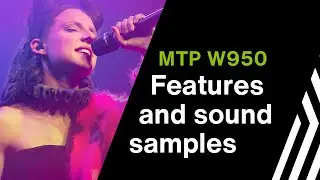 MTP W950 live microphone - Features and sound samples by LEWITT