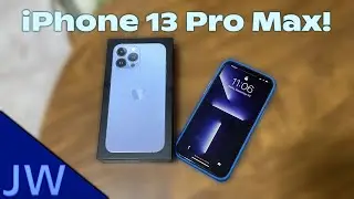 iPhone 13 Pro Max Unboxing & [sort-of] First Impressions (256GB Sierra Blue)