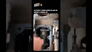 He Drives a Manual... Literally
