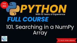 NumPy Searching Arrays in Python | NumPy.where | NumPy.searchsorted