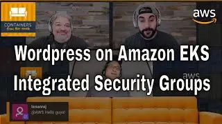 Deploying Wordpress to Amazon EKS: Managing pod/security group integration - 
