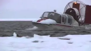 Аэросани — торосы