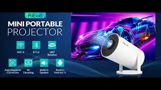 reiie Mini Portable Projector