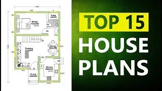 Beautiful Modern House Plans TOP 15