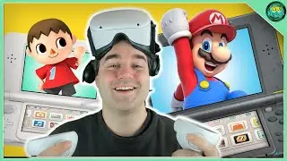 Nintendo 3DS In FULL Stereoscopic 3D Using PCVR! Playing Nintendo Games Using Oculus Quest With Link
