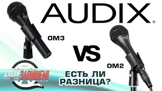 Микрофоны Audix OM3 и Audix OM2 || Есть ли разница кроме цены?