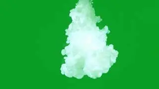 Green screen slow motion  smoke